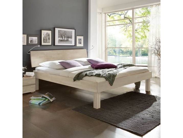 Bett Riga Buche Massivholz 140x200cm