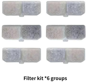 Uplift Essentials Large Capacity Automatic Cat Water Fountain With Filter filter Element