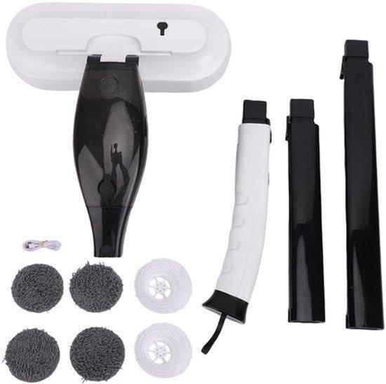 Kabelloser Akku-Staubsauger mit Wassersprühfunktion - 800 ml Tank - 4000 mAh Akku - Gehäuse aus ABS-Material - Geeignet für Fliesen- und Holzböden