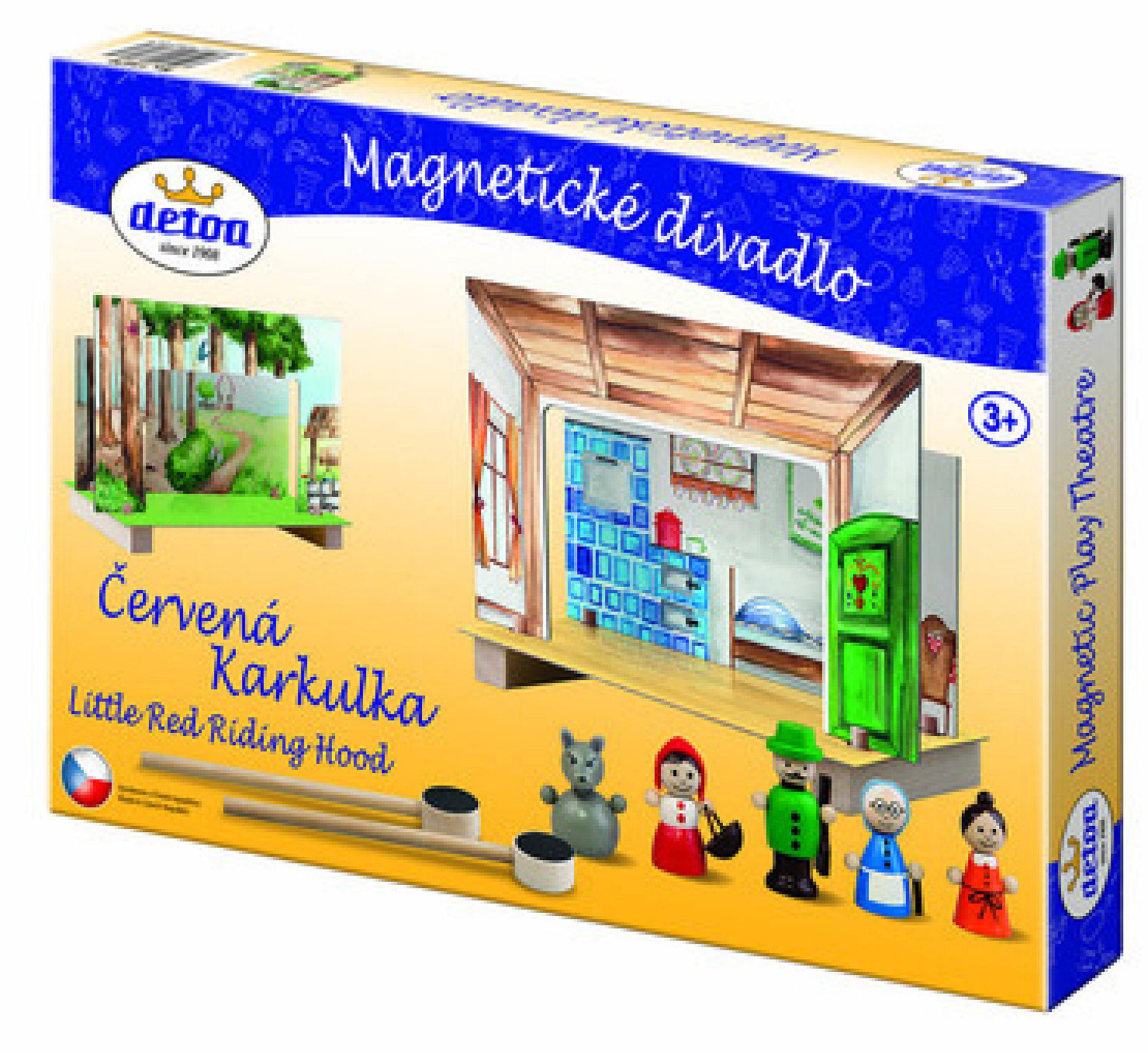 Detoa Roodkapje Magnetisch Theater