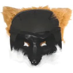 Boland Plüsch-Halbmaske Fuchs