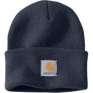Carhartt Wintermütze Knit Cuffed Beanie, blau, Strickmütze, Unisex, Universalgröße