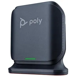 HP Poly Rove S/D Dect D2 B2bs Unit, Telefon, Schwarz