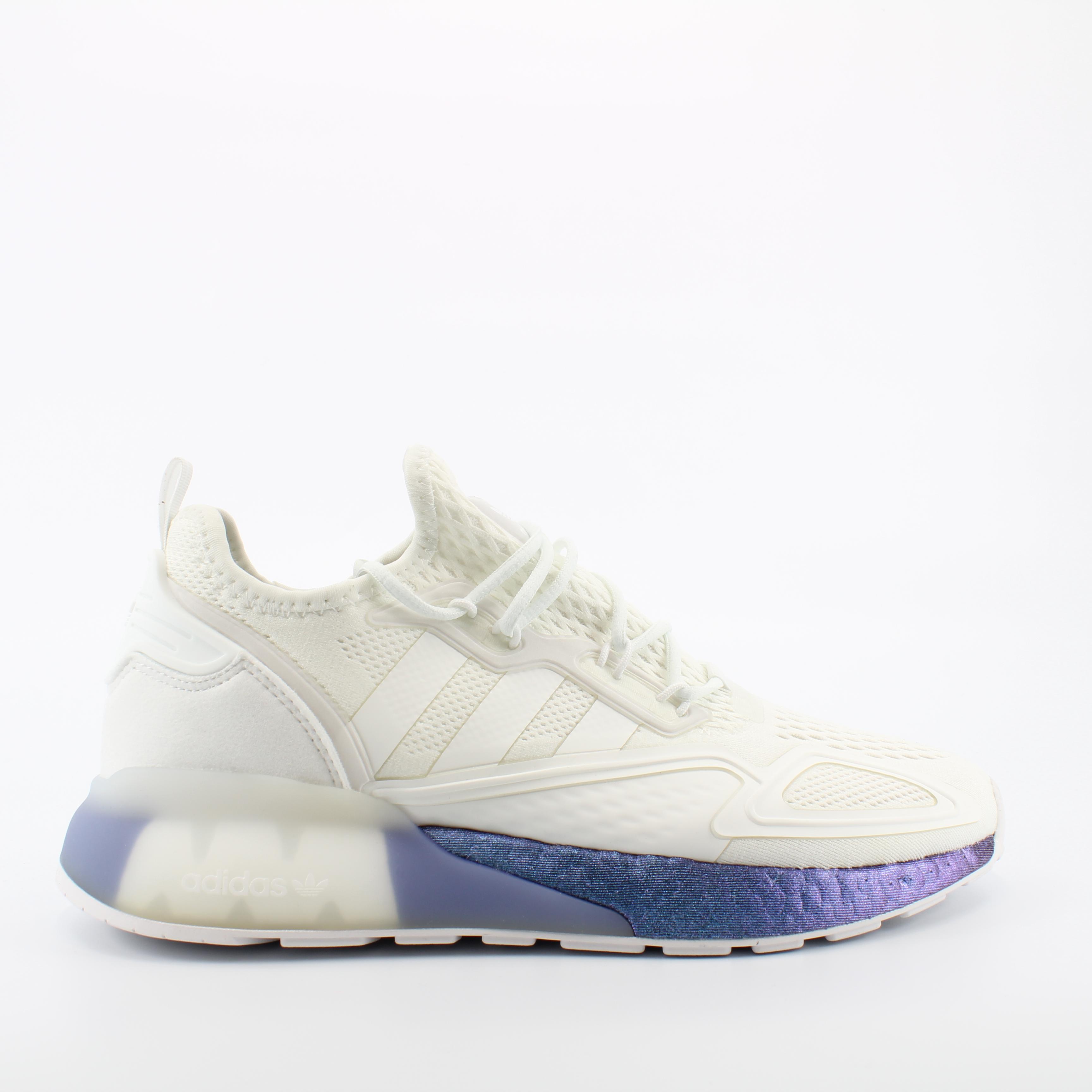 Adidas ZX 2K Boost Mens White Trainer