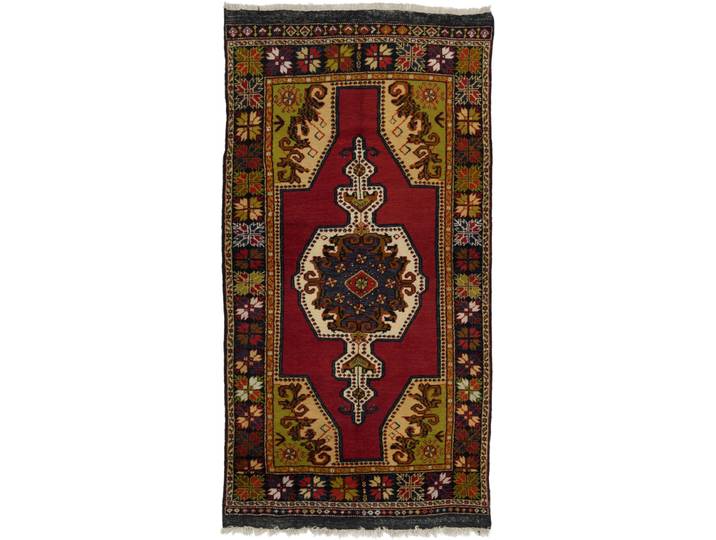 Turkey Teppich 225x122 Handgeknüpft Orientteppich Wolle