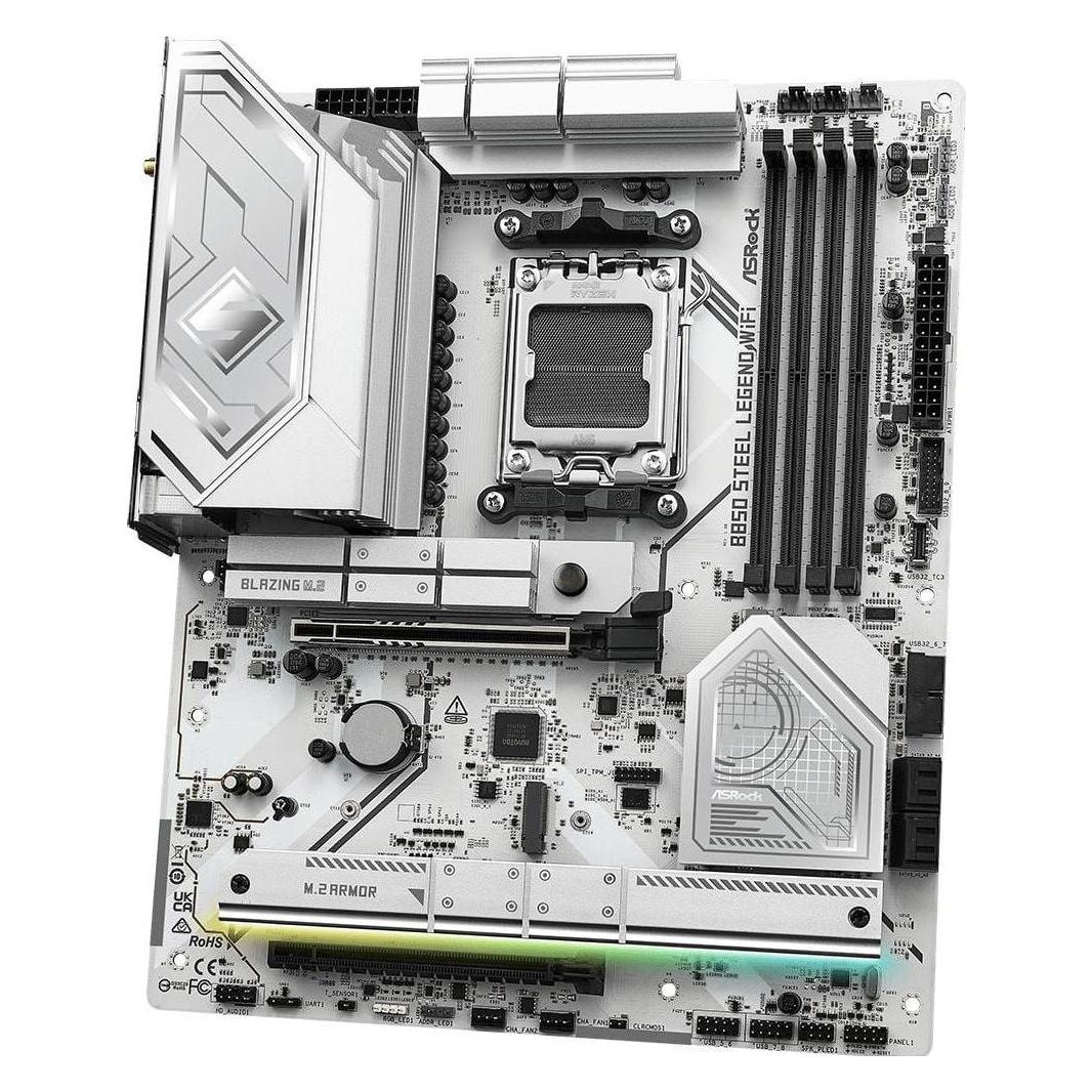 AsRock B850 Steel Legend WiFi (AM5, AMD B850, ATX) (90-MXBQS0-A0UAYZ)