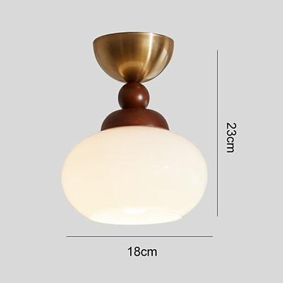 18 cm Kreis-/Runddesign Geometrische Formen Deckenleuchten Glas Metall Glas Künsterlischer Stil Moderner Stil Klassisch Künstlerisch Nordischer Stil 110-120V 220-240V