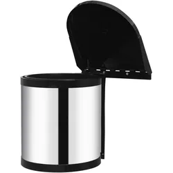 Helloshop26 - Einbau-Küchenabfalleimer 12 Liter Edelstahl 02_0006040