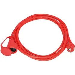 Verlängerungskabel Gummi H05RR-F 3x1,5mm2, 25m, rot