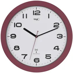 TFA, Wanduhr, Analoge Funk-Wanduhr (32 cm)