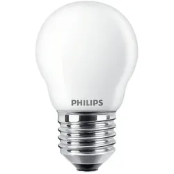 Philips LED Lampe CorePro LEDLuster, P45, E27, 6,5W, matt PH34768700