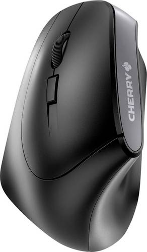 CHERRY MW 4500 Maus Kabellos, Funk Schwarz 6 Tasten 1200 dpi Ergonomisch