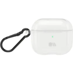 Caselogic Tough Case für AirPods 3. Gen. Transparent (Kopfhörer Hülle), Kopfhörertasche + Schutzhülle, Transparent