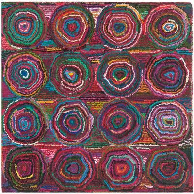 SAFAVIEH Handmade Nantucket Shino Contemporary Cotton Rug