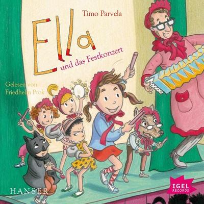 Ella 13. Ella und das Festkonzert - Timo Parvela, Audio, 9783731395133