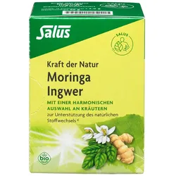 Moringa Ingwer Kräutertee Kraft der Natu 15 St