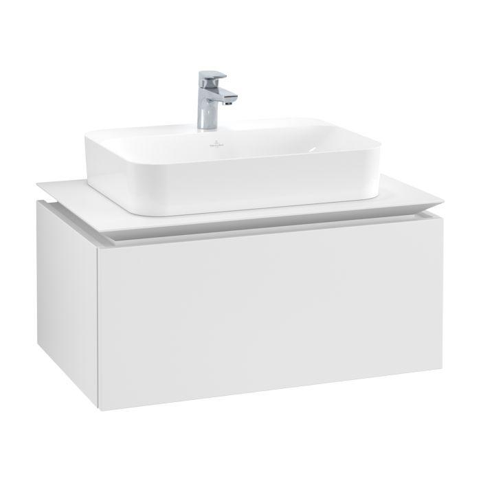 Villeroy & Boch Legato Waschtischunterschrank B75300MS 80x38x50cm, White Matt