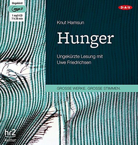 Knut Hamsun - Hunger: Ungekürzte Lesung mit Uwe Friedrichsen (1 mp3-CD) - Preis vom 11.10.2026 15:43:13 h