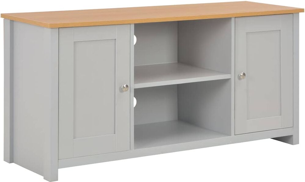 vidaXL Meuble TV Gris 120x39x58 cm