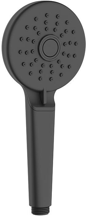 AquaCraft 130 Handbrause 13010002-01 100 mm rund, 2 Strahlarten, 9 l/min., schwarz matt