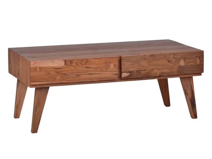 MiaMöbel Couchtisch Tamesi Massivholz Teak Modern