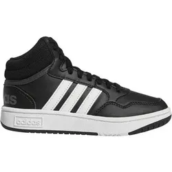 ADIDAS Kinder Freizeitschuhe Hoops Mid, Größe 32 in Schwarz Schwarz