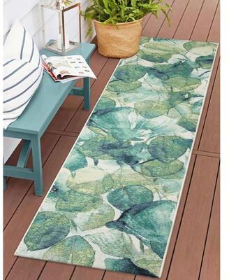 Lush Decor Marina Lotus Indoor/Outdoor Rug