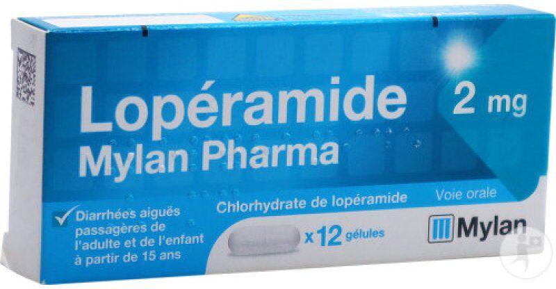 Loperamide 2mg Mylan Pharma 12 Gellule