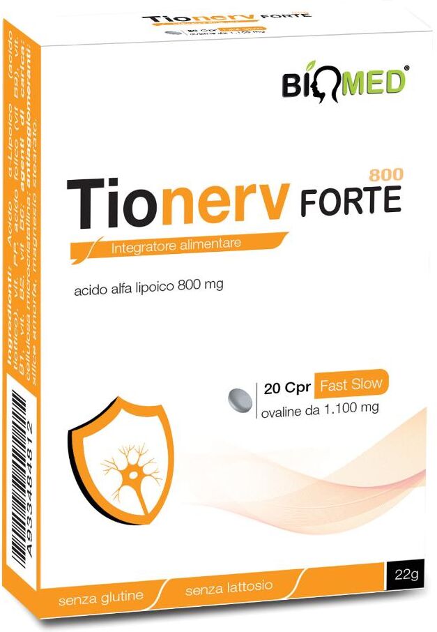 BIOMED Srl Tionerv FORTE800, 20 compresse