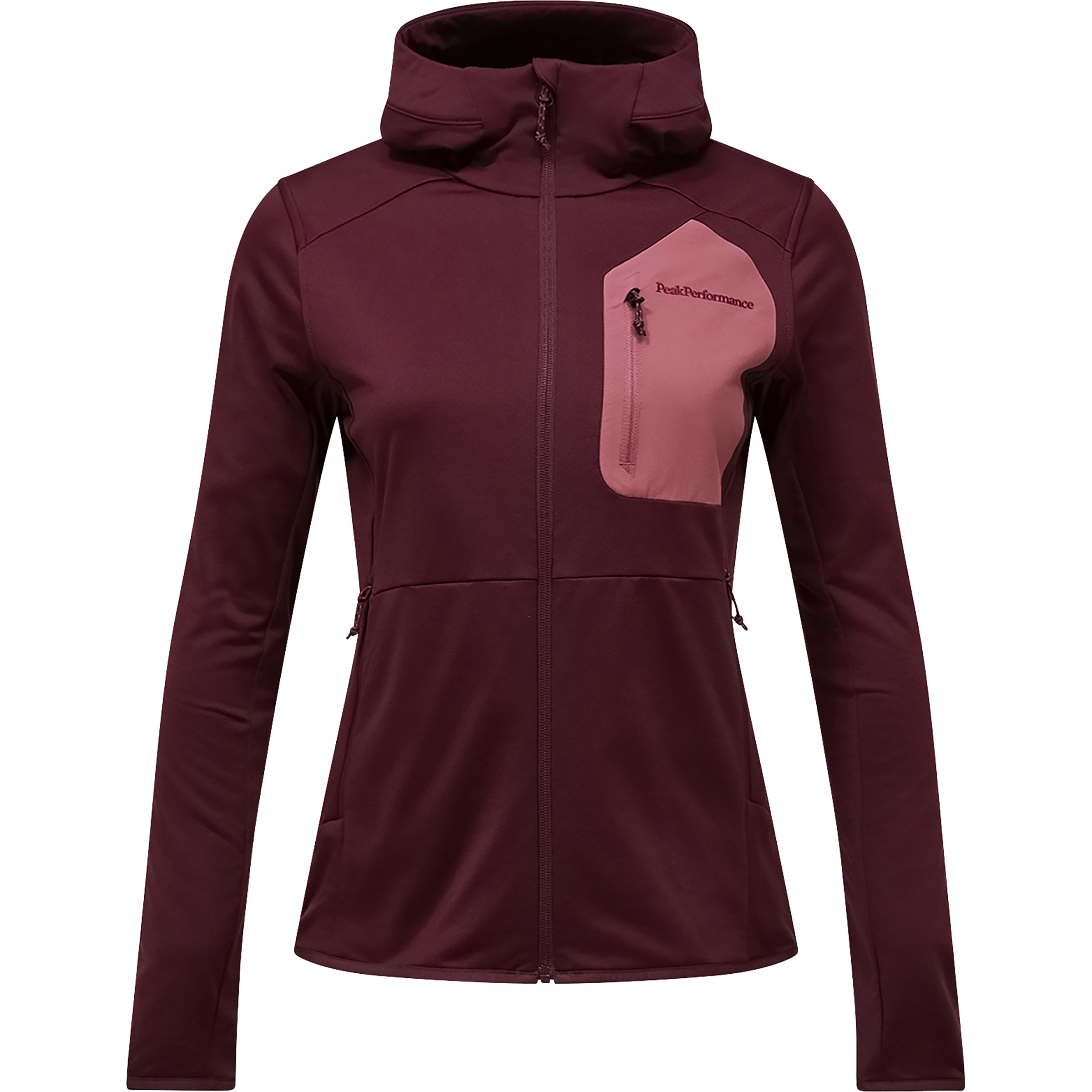Peak Performance Utility Light Damen Fleecejacke lila Größe XL Lifestyle Winddicht Wasserabweisend