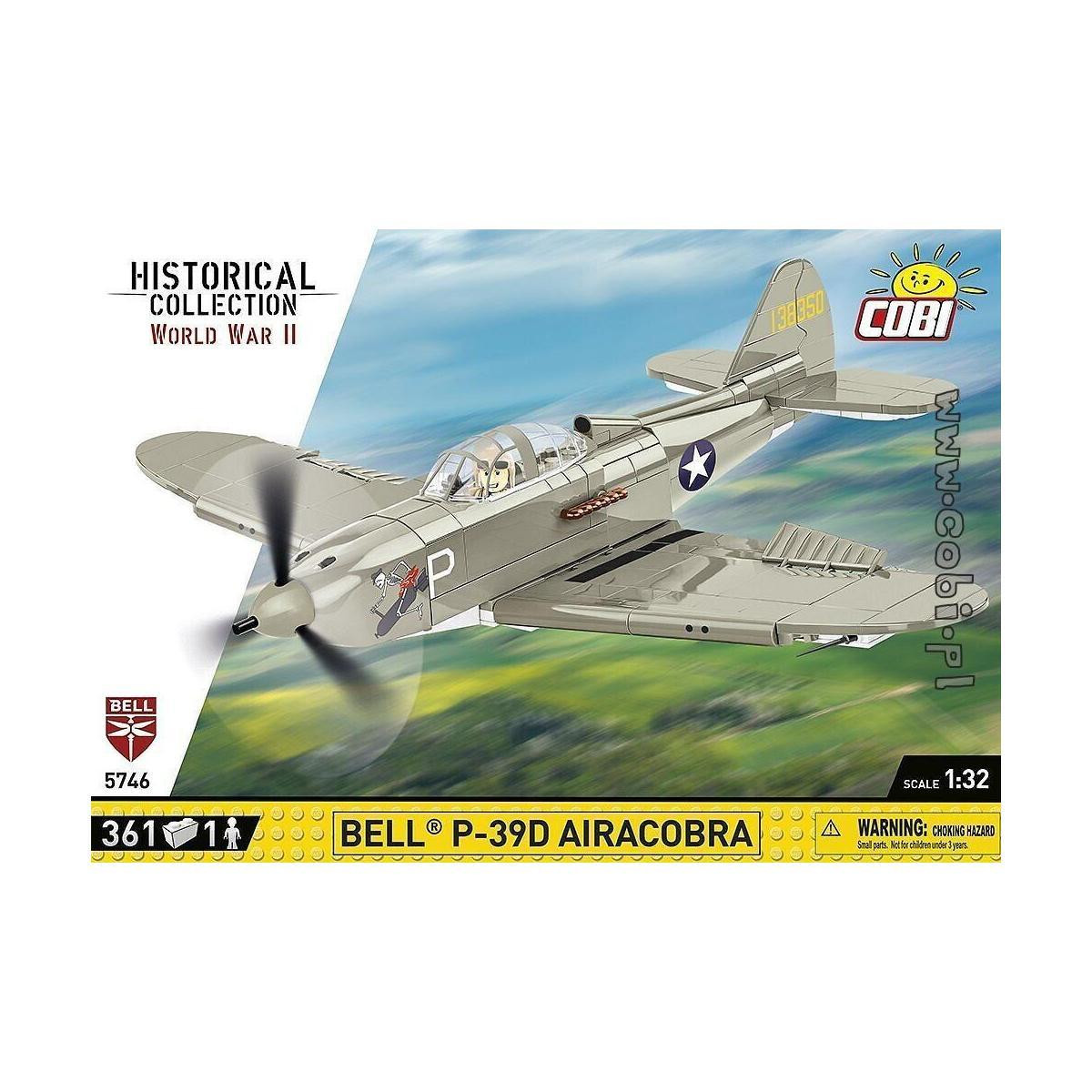 Cobi Bell P-39D Airacobra (grijs)