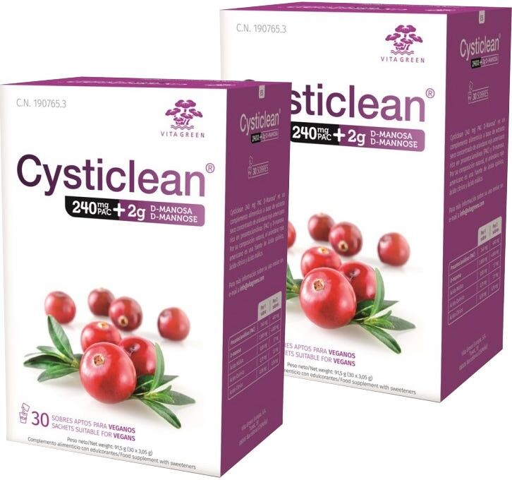 CYSTICLEAN® Cysticlean D-Manosa 2 X30 sobres