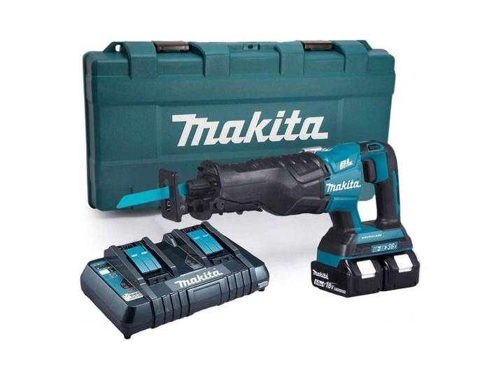 Makita - Scie Sabre 36v Lxt (2x5\,0 Ah) Dans Coffret Synthétique Djr360zk