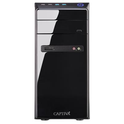 CAPTIVA Business-PC "Power-Starter I80-359", schwarz, ohne Betriebssystem, 8 GB RAM 250 GB SSD, Desktop-PCs