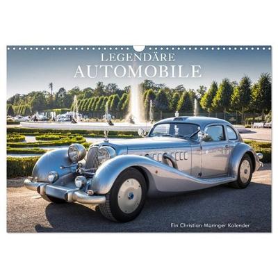 Legendäre Automobile (Wandkalender 2027 DIN A3 quer), CALVENDO Monatskalender
