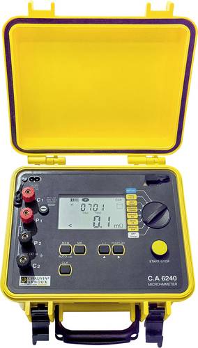 Chauvin Arnoux C.A 6240 Mikroohmmeter