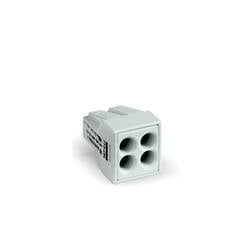 Dosenklemme starr: 0.75-2.5 mm² Polzahl: 4 WAGO 1000 St. Lichtgrau 773-494