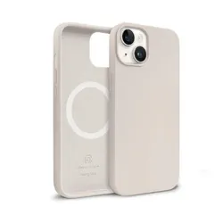 MagSafe-Hülle Crong Color Cover - iPhone 14 Plus MagSafe (Stein beige)