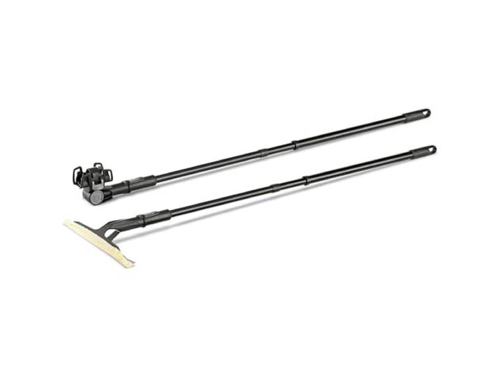 Kärcher Kit d'extension (pour tous les Kärcher WV et KV 4\, extensible de 0\,6 à 1\,5 mètres\, lot de 2 barres télescopiques\, pour atteindre facilement les surfaces de fenêtre surélevées).\, Taille unique