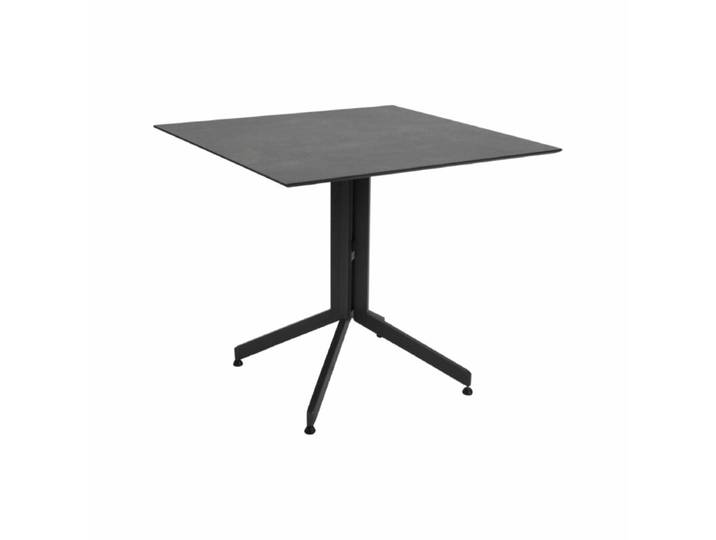 Stern Faro Bistrotisch Aluminium/HPL, Tischplatte quadratisch klappbar