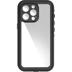 Redpepper IP68 Waterproof, 360° Grad Schutz Series (Apple iPhone 13 Pro), Smartphone Hülle, Transparent