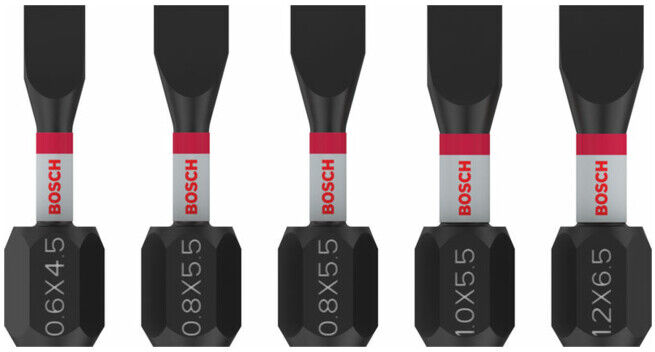 BOSCH PRO Jeu de embouts Impact, 25 mm, 5 pcs (2608521U60)