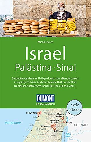 Michel Rauch - DuMont Reise-Handbuch Reiseführer Israel, Palästina, Sinai: mit Extra-Reisekarte - Preis vom 12.10.2026 11:37:12 h