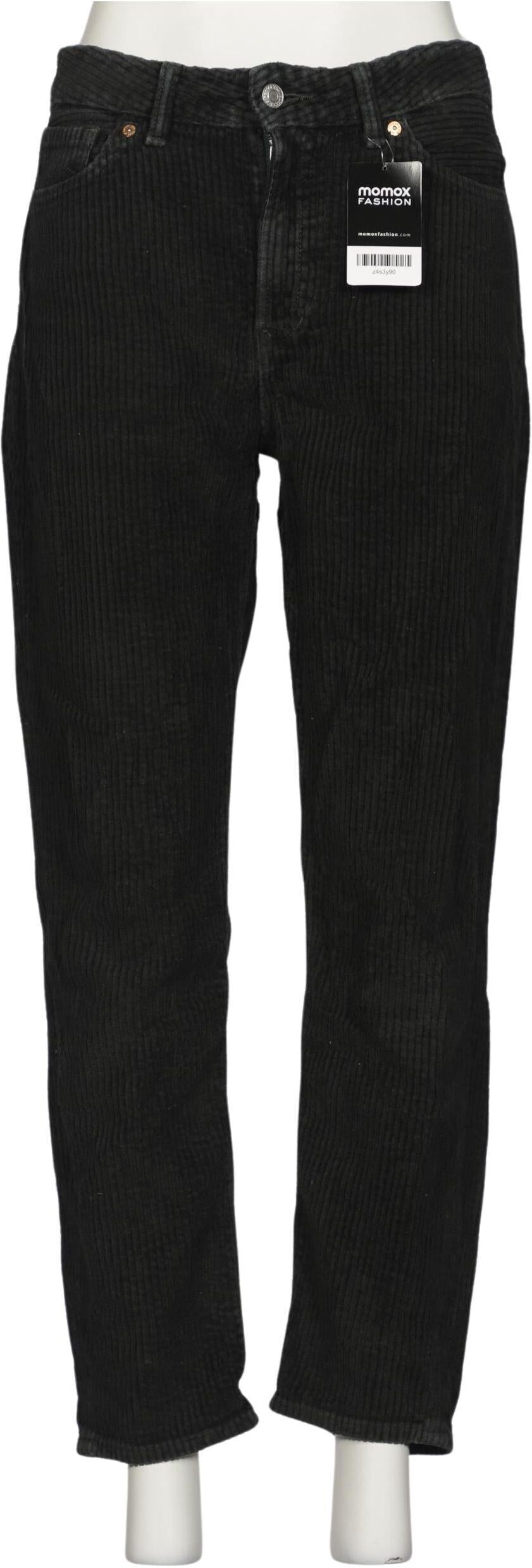 Kings of Indigo Damen Stoffhose, Schwarz, Gr. W29, Baumwolle - Second Hand