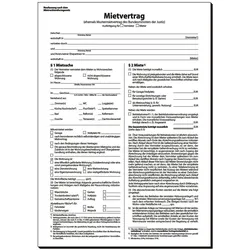 Sigel, Formular, 25 MV469 Mietverträge für Wohnraum