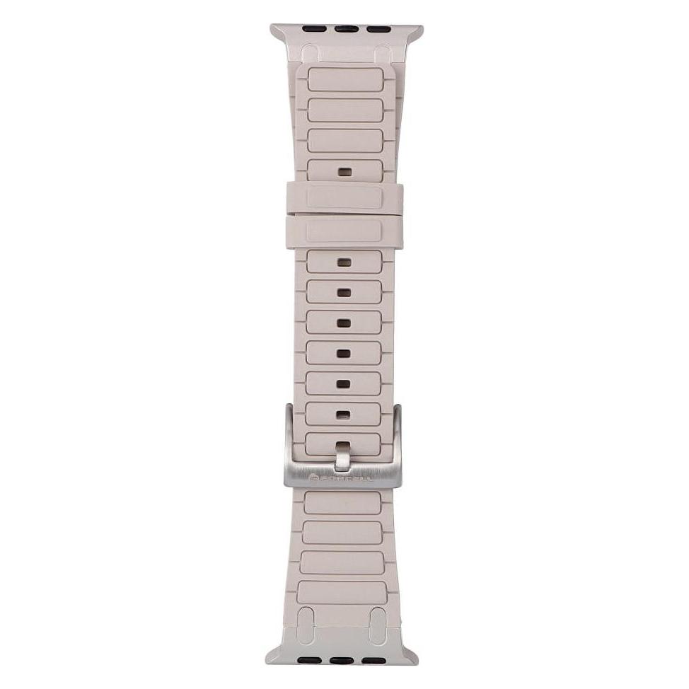 Forcell Strap F-DESIGN FA06 silicone strap for APPLE Watch 38 / 40 / 41 mm white (Silicone) (5903396392641)