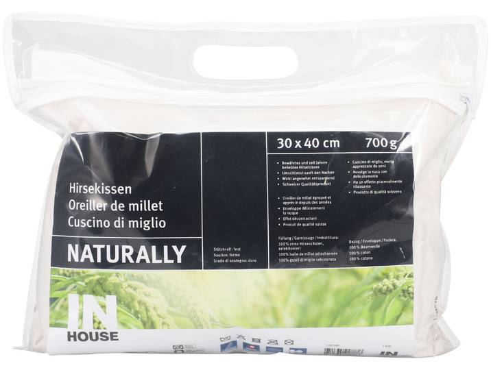 Inhouse Hirsekissen 30x40cm