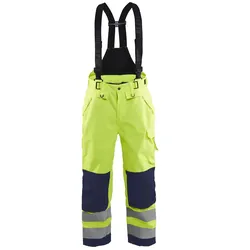Warnschutz Regenhose "1867" - D112 - gelb/marine