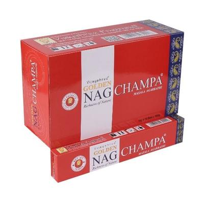 Räucherstäbchen Vijayshree 'Golden Nag Champa' 15gr.