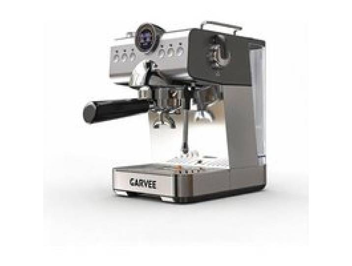 JoyGarden Machine à café expresso 20 bars semi-automatique cafetière avec mousseur lait et manomètre Thermoblock 1 5L design rétro